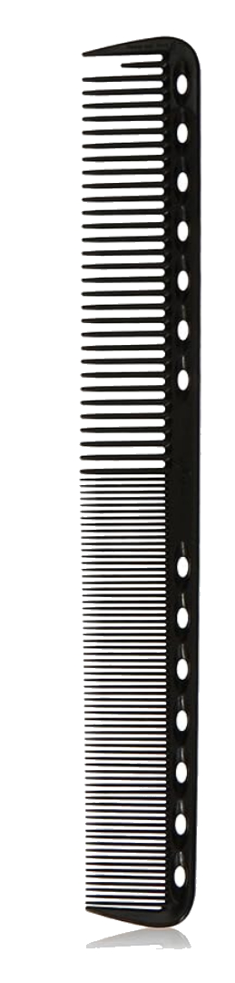 YS Park 339 fine-tooth carbon comb built to handle high heat and deliver smooth, static-free cuts