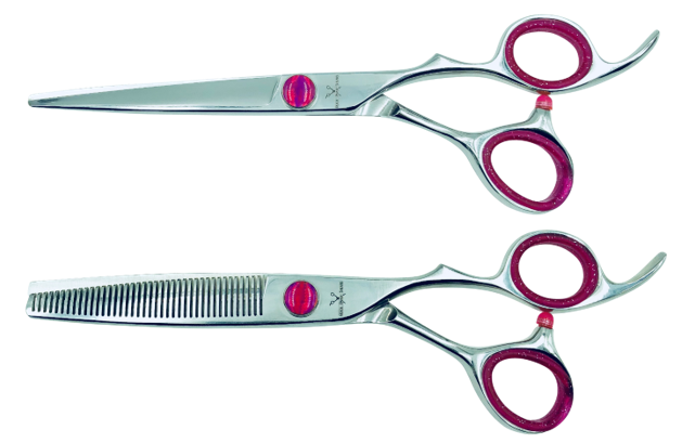pink shear and thinner