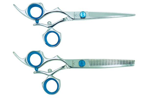 O'Creme Super Sharp Chef Scissors All Stainless Steel Snips Garnishing Tool  (Blue)