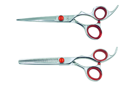 2 Premium Left-handed Shears w/Traditional Handles; Swap for Sharp Shears Every 6 Months